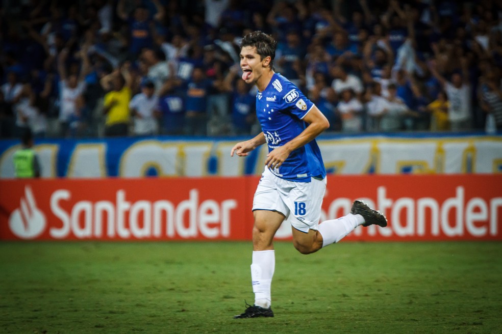 Dodô fez um gol com a camisa do Cruzeiro  — Foto: Vinnicius Silva/Cruzeiro