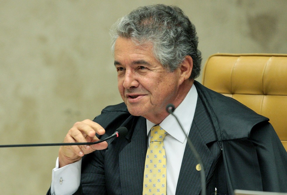 O ministro Marco AurÃ©lio, do STF â€” Foto: Carlos Moura/SCO/STF 