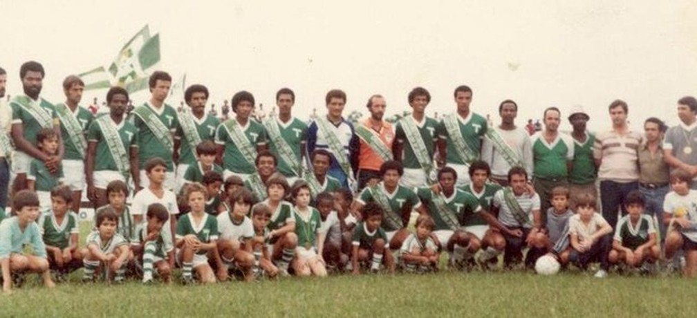 Cruzeiro Futebol Clube, campeão em 1981 — Foto: Acervo do Cruzeiro Futebol Clube
