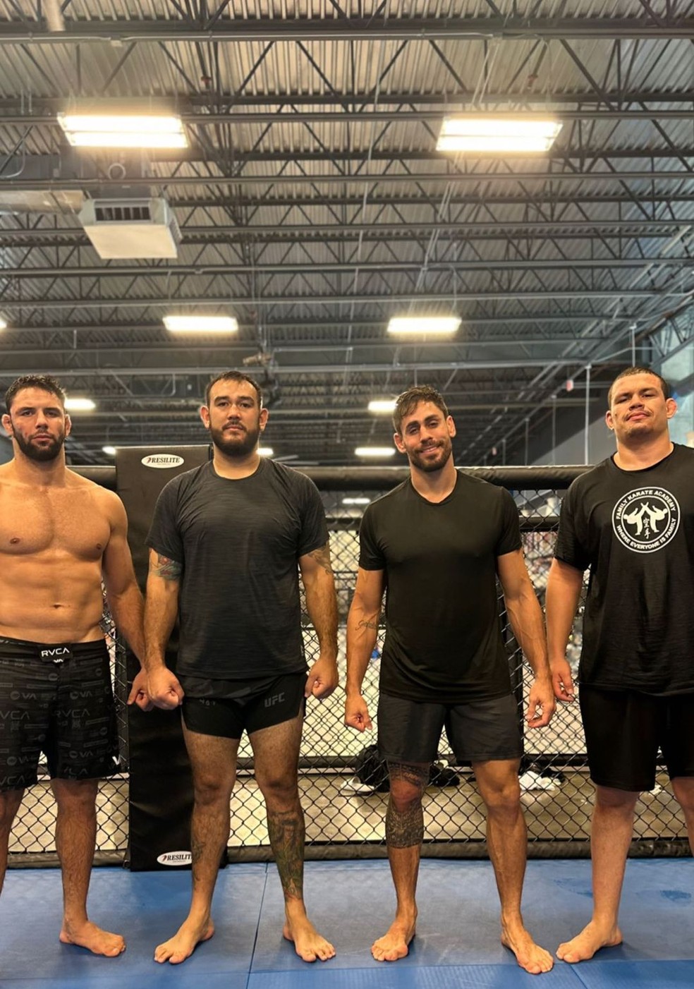 Cara de Sapato voltou a treinar nos EUA &mdash; Foto: reprodu&ccedil;&atilde;o/ instagram 