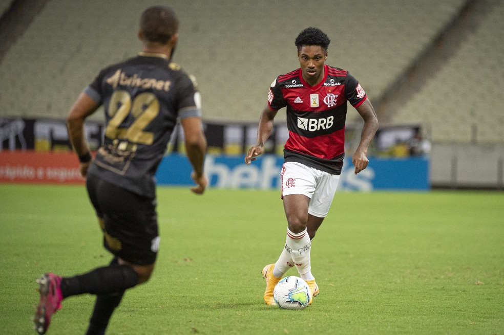 Vitinho Flamengo — Foto: Alexandre Vidal / Flamengo
