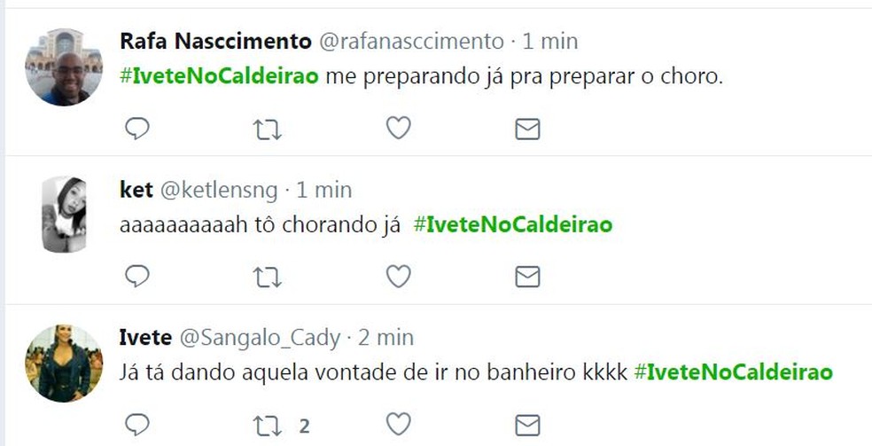 Ivete no Caldeirão (Foto: Reprodução)