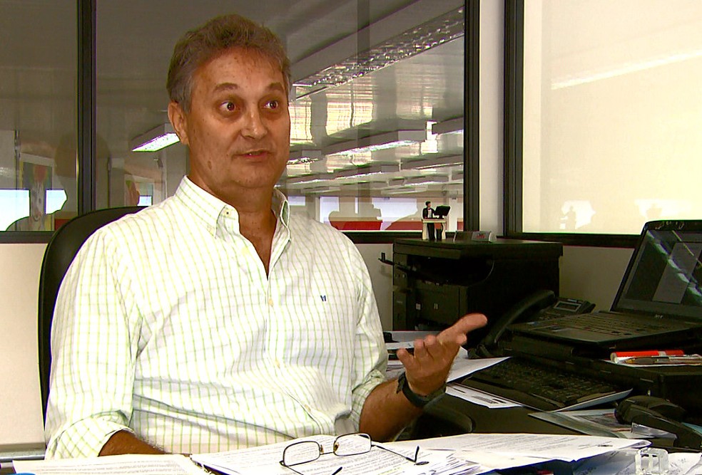 Antônio Deliza Neto defende abertura do comércio em Araraquara — Foto: Wilson Aiello/EPTV