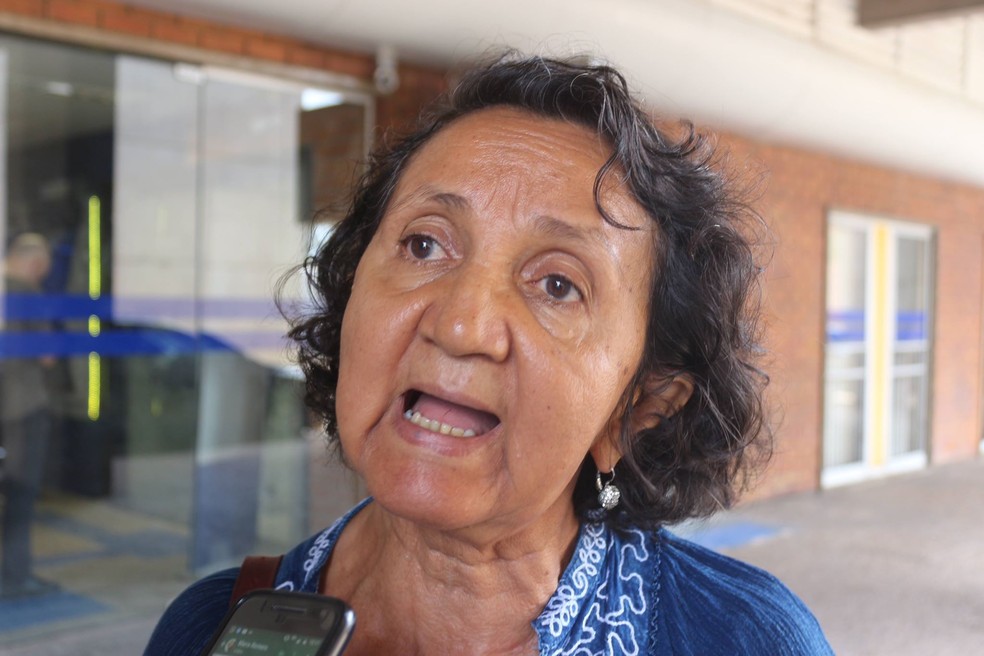 Lourdes Melo (PCO) fala sobre suas propostas de campanha (Foto: G1 PiauÃ­)