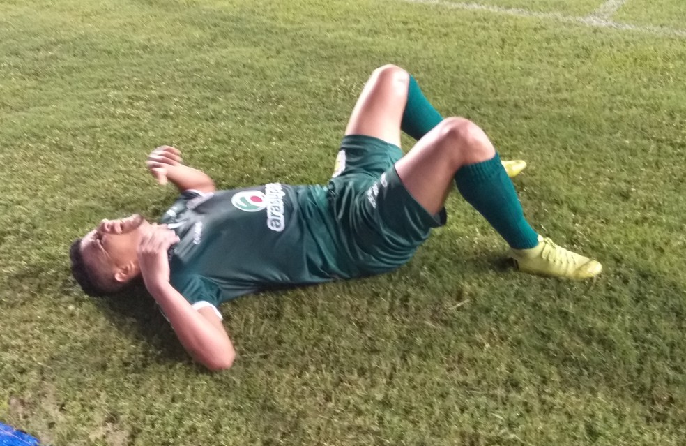 Radames é o artilheiro do Galvez no Campeonato Acreano — Foto: Duaine Rodrigues