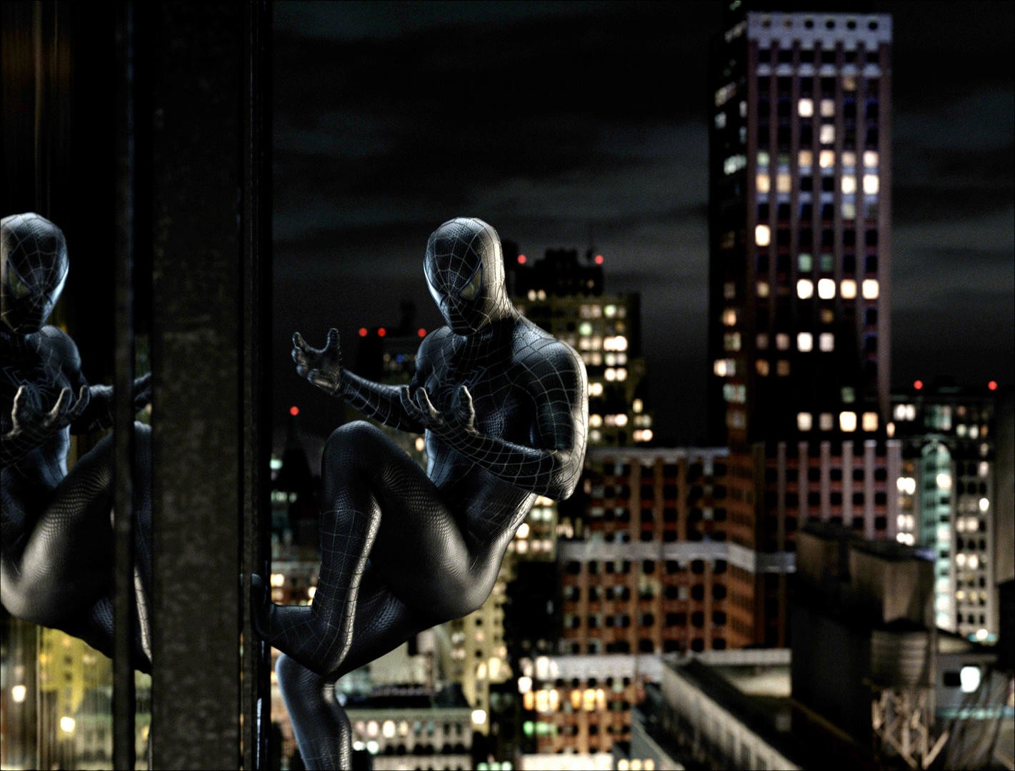 No "Homem Aranha 3", vemos o Tobey Maguire regressar no papel de Peter Parker. Desta vez, ele tem mais vilões para matar do que tarefas de casa para fazer.  (Foto: Netflix)