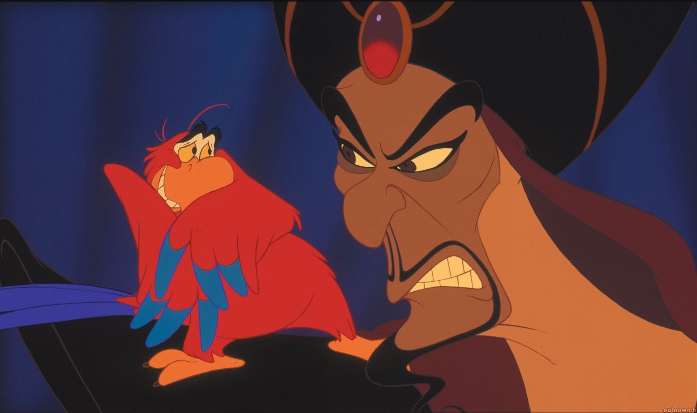 Vilão Jafar, de Aladdin, 1992  (Foto: Reprodução/Disney)