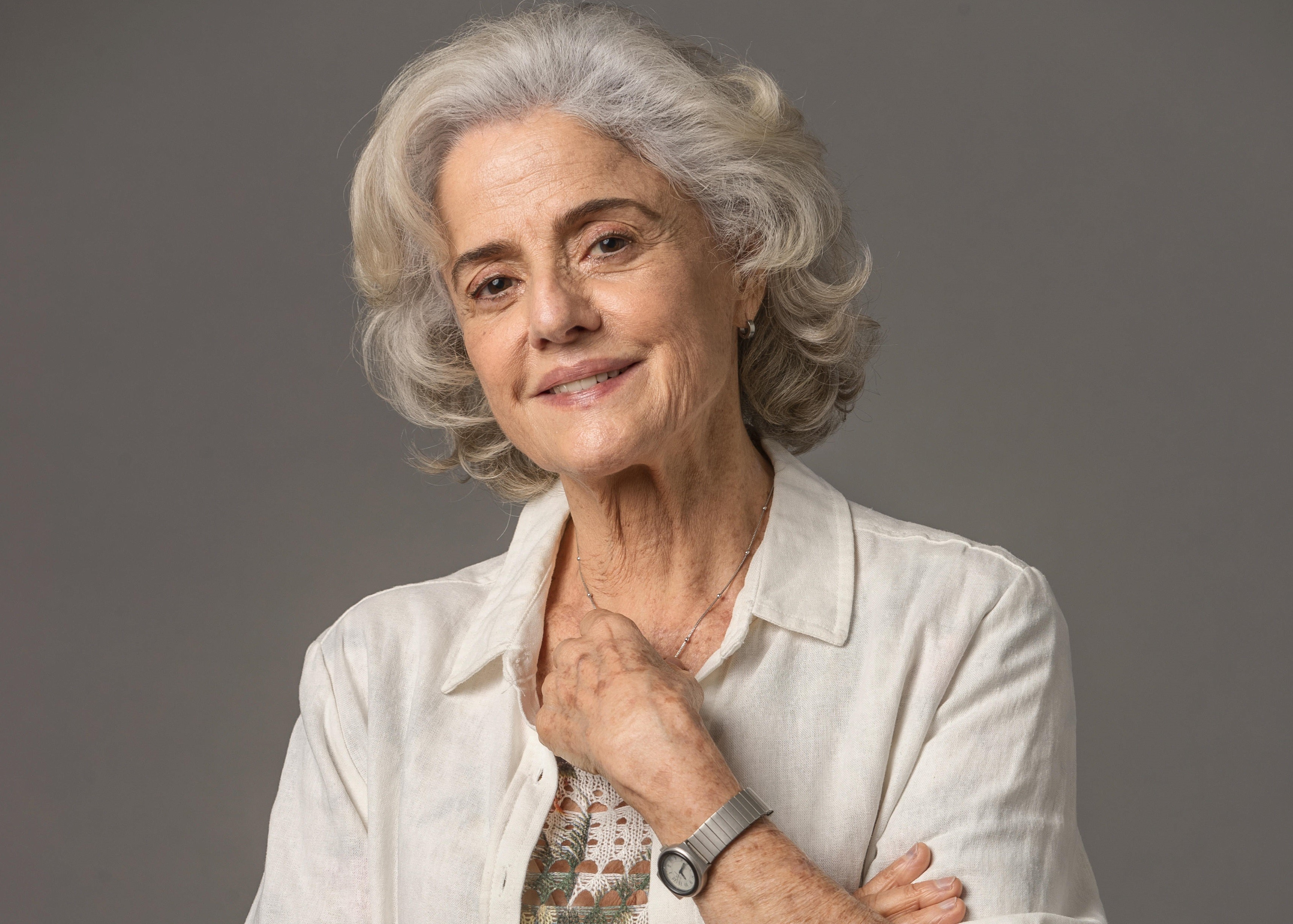 Marieta Severo tem 75 anos de idade e atua em novelas desde os 20 (Foto: Fábio Rocha/TV Globo)