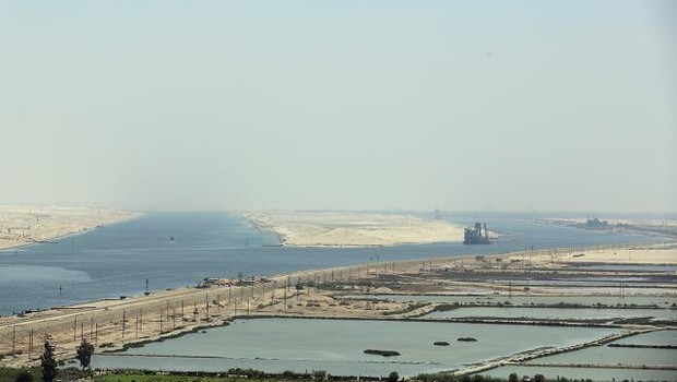 Canal de Suez, no Egito (Foto: David Degner/Getty Images)