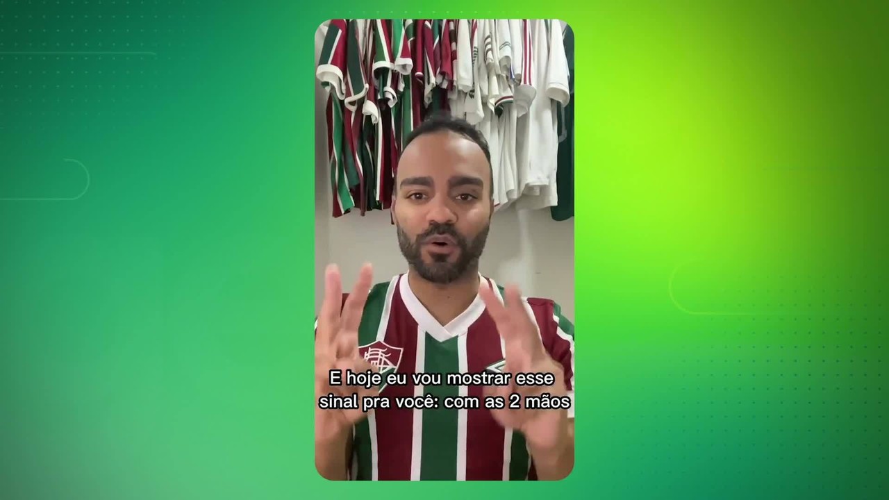 Perfil produz conteúdo em Libras sobre o Fluminense
