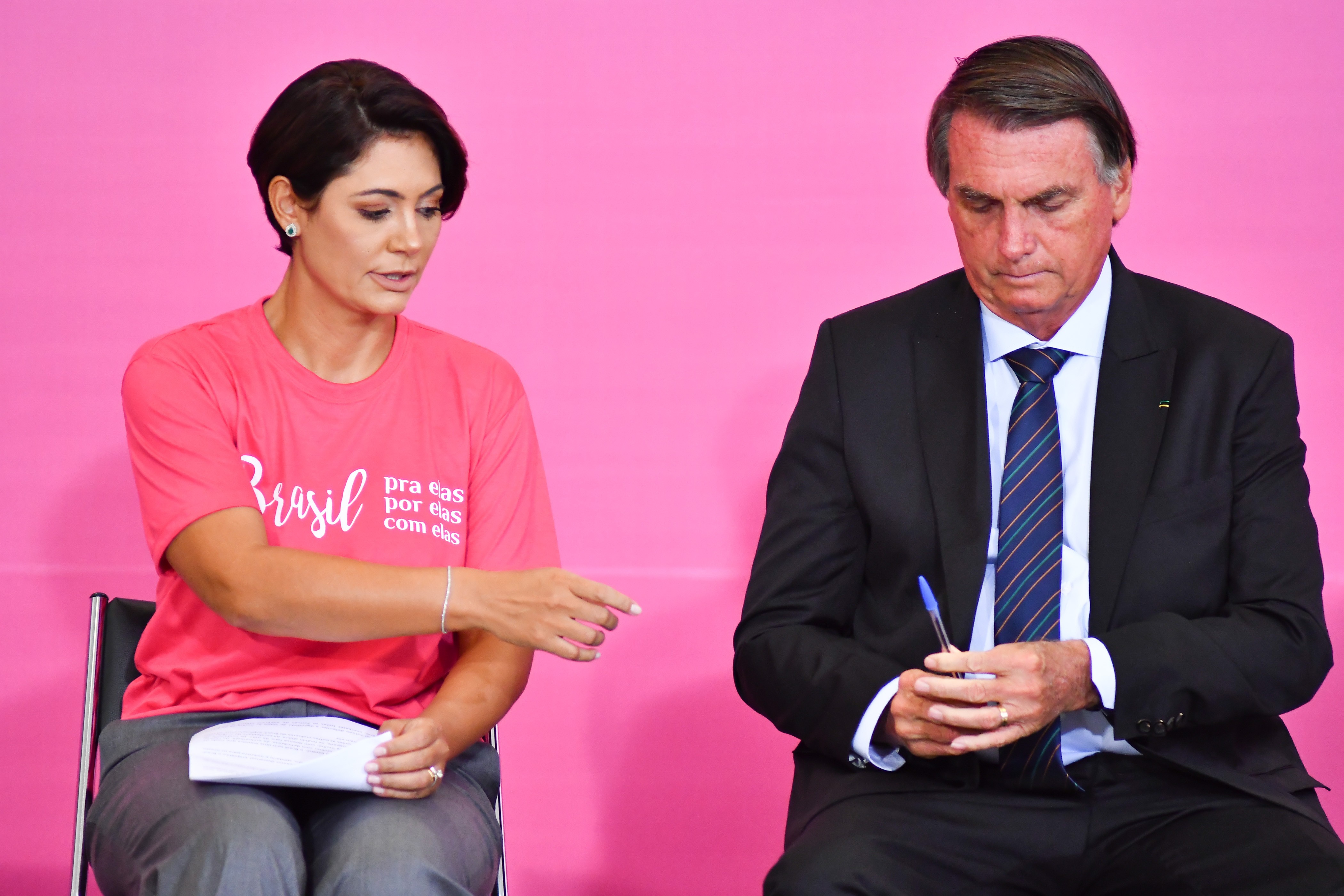 Governo planeja encontro de Michelle com empresárias em SP de olho na campanha de Bolsonaro