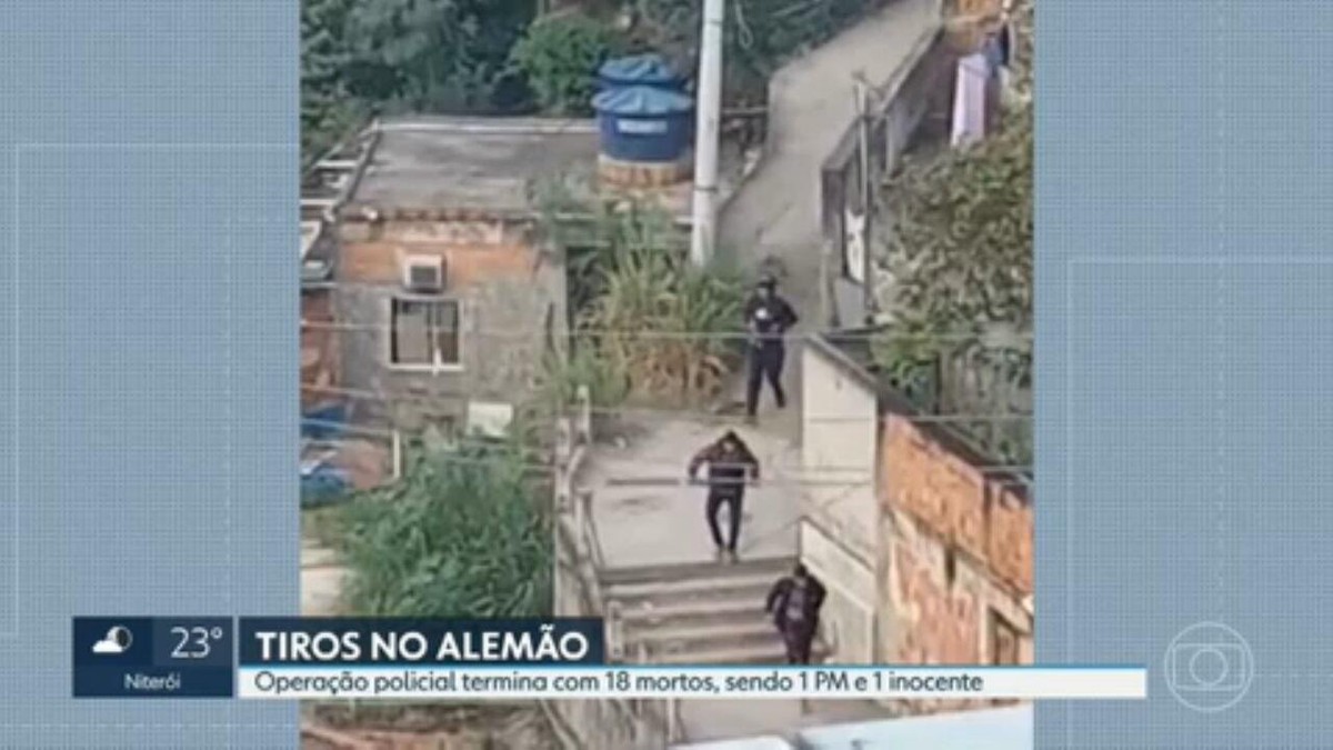 Pm Diz Ter 18 Mortos Em Operação No Complexo Do Alemão Mas Polícia Civil Corrige Para 17 Rio