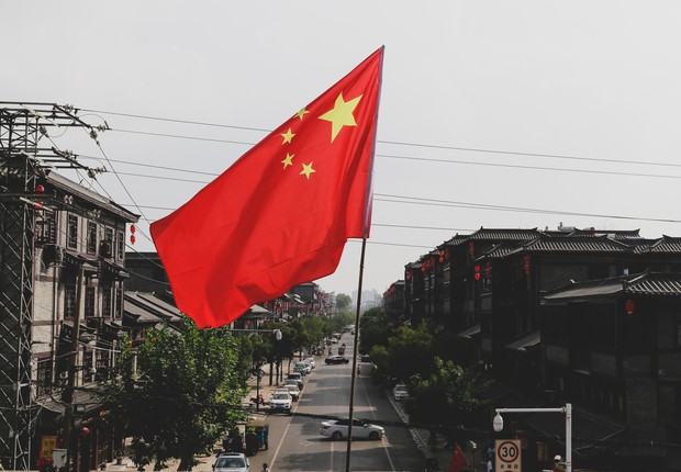 Bandeira da China (Foto: Ezreal Zhang/Unsplash/Creative Commons)
