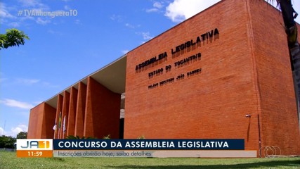 Inscrições para o concurso da Assembleia Legislativa começa na tarde desta segunda-feira