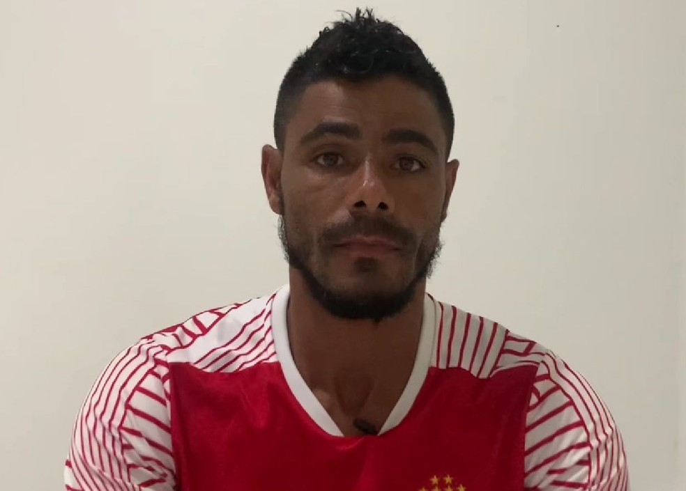 Léo Rocha, meia do Sergipe — Foto: Reprodução