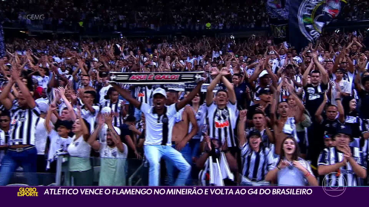 Atl&eacute;tico vence o Flamengo no Mineir&atilde;o e volta ao G4 do Brasileir&atilde;o
