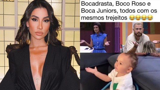 Web apelida Larissa, do BBB 23, de 'Bocadrasta' e Bianca Andrade reage: "Bocafamily"