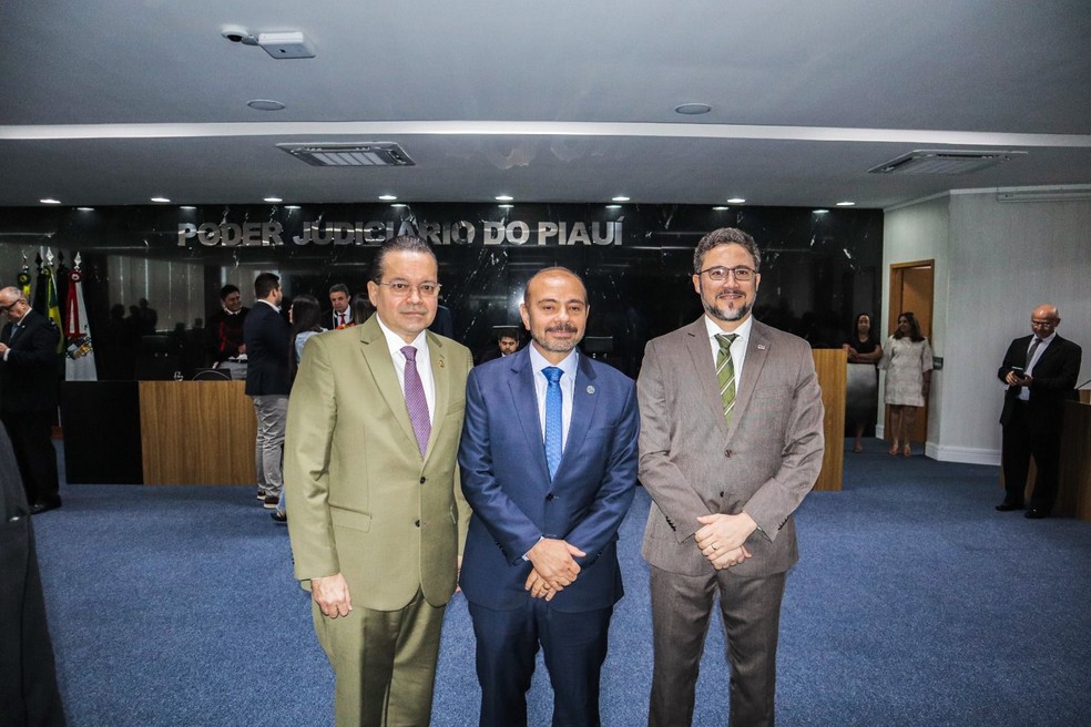 Desembargadores  escolhem lista tríplice para vaga no Tribunal de Justiça do Piauí — Foto: Ascom TJ-PI