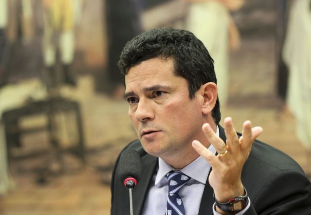 Sérgio Moro, na Câmara (Foto: Marcelo Camargo/Agência Brasil)