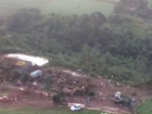 Imagens aéreas mostram destruição provocada por tornado no Paraná
