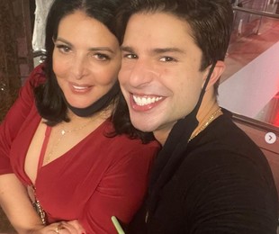 Diego Montez com a mãe | Reprodução Instagram