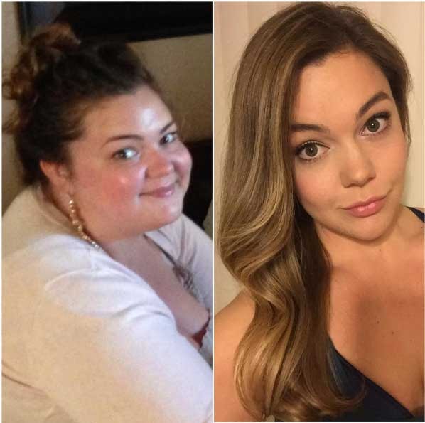 Justine McCabe antes e depois (Foto: Reprodução - Instagram)
