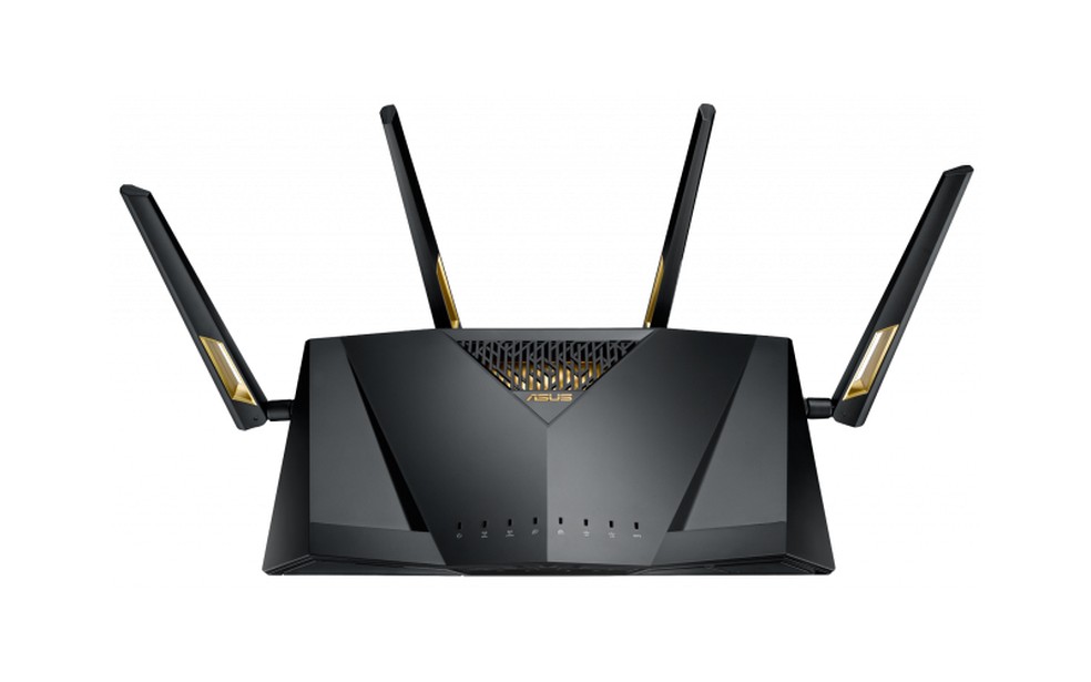 Asus RT-AX88U suporta o padrão Wi-Fi 802.11 ax com velocidades superior a geração anterior (Foto: Divulgação/Asus)