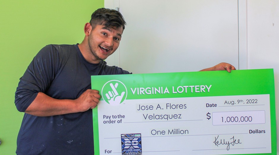 José Flores Velasquez pensou que havia ganhado um prêmio de US$ 600 na loteria — mas era US$ 1 milhão (Foto: Divulgação/Virgina Lottery)