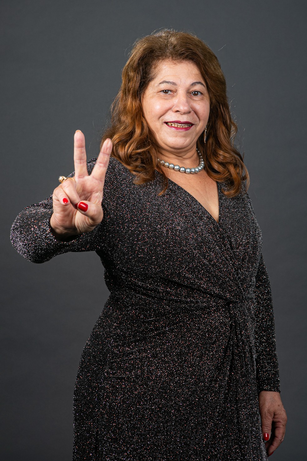 Sueli Rodrigues celebra participação no 'The Voice +' — Foto: Gabriel Nascimento/Gshow