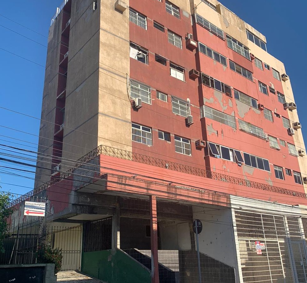 Edifício fica localizado na Rua João Lobo Filho, no Bairro de Fátima — Foto: Reprodução