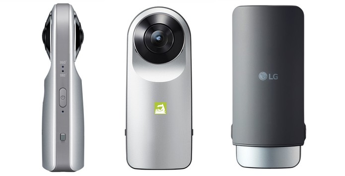 Entre as grandes fabricantes, câmera 360 graus da LG é a mais em conta (Foto: Divulgação/LG)