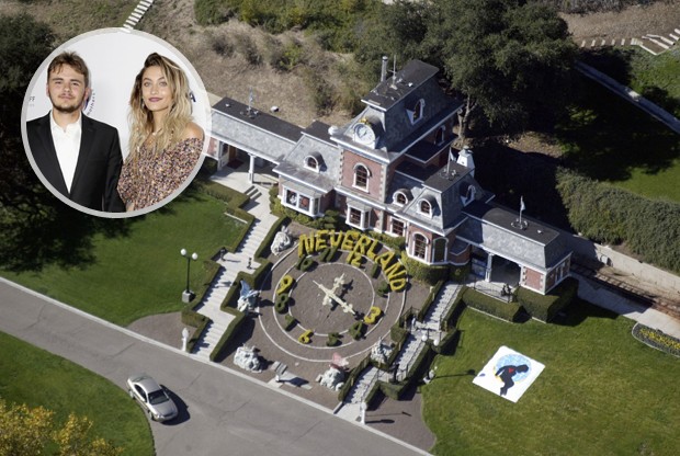 Prince e Paris Jackson; rancho Neverland (Foto: Getty Images)