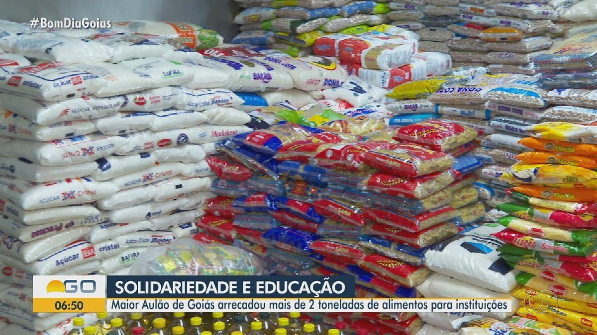 Maior Aulão De Goiás Arrecada Mais De 2 Toneladas De Alimentos Para Serem Doados A Famílias 4213