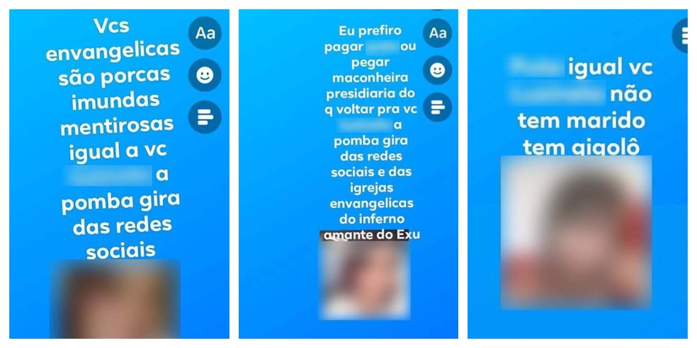 Mulher registrou boletim de ocorr&ecirc;ncia ap&oacute;s ofensas e afirma que tamb&eacute;m teve v&iacute;deo &iacute;ntimo compartilhado na internet &mdash; Foto: Reprodu&ccedil;&atilde;o/Facebook