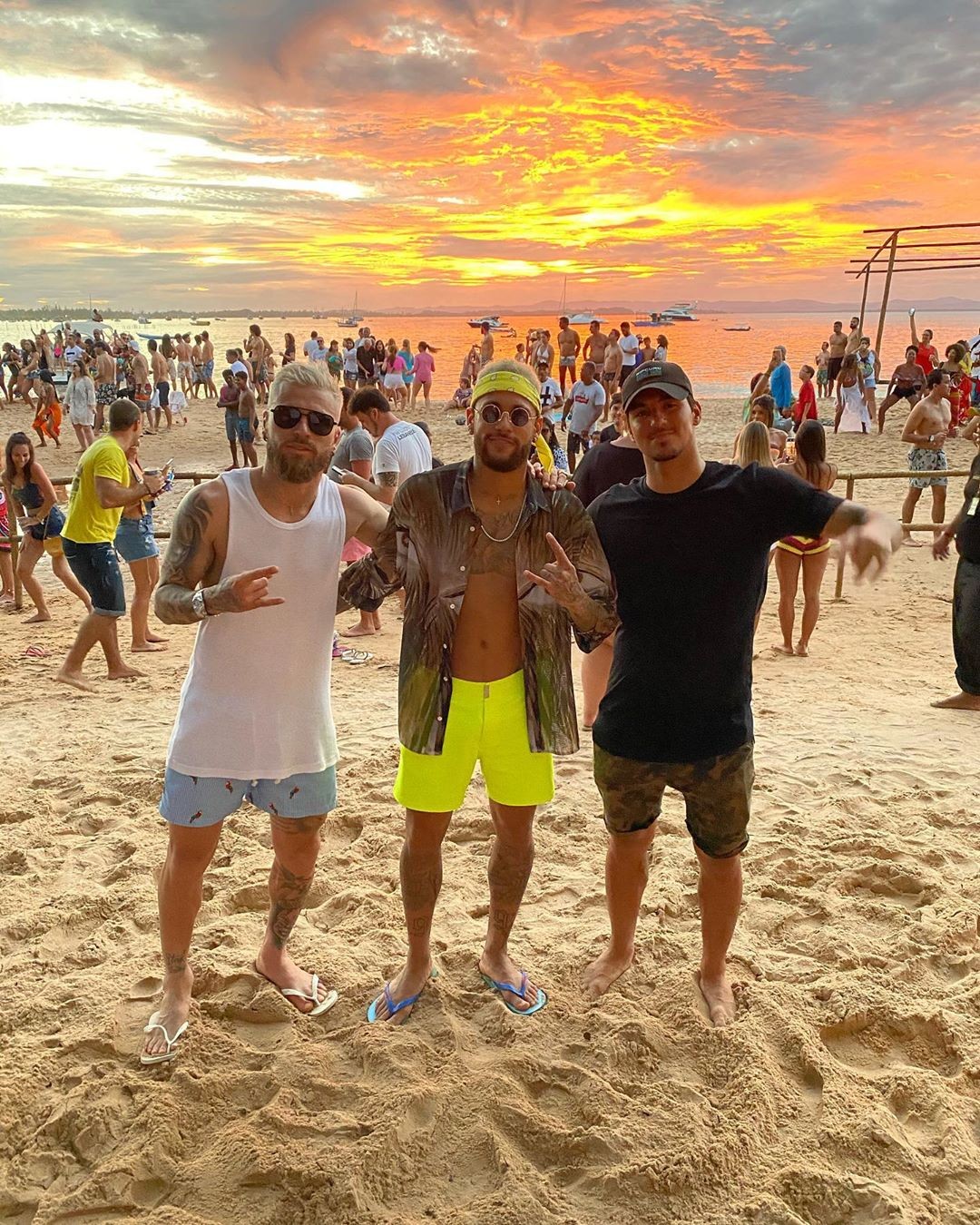 Férias de Neymar (Foto: Reprodução Instagram)
