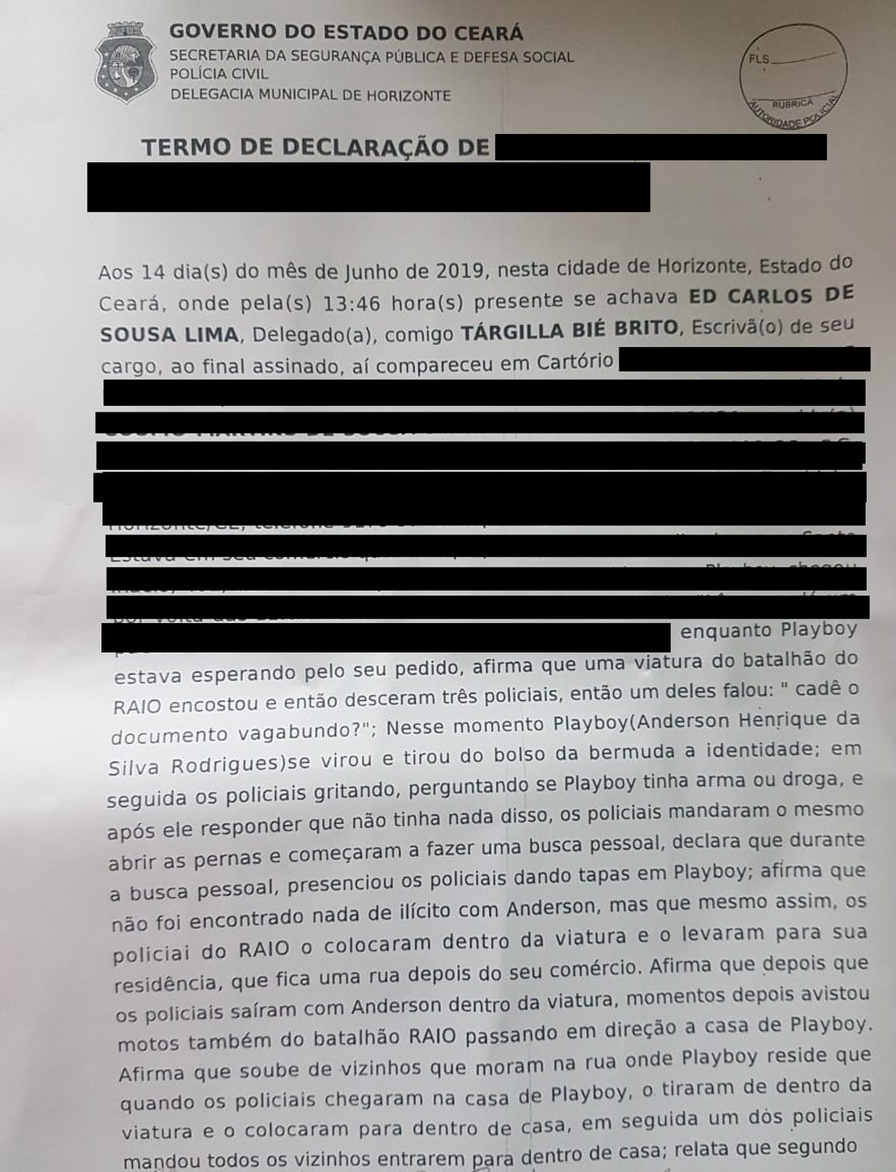 Anderson Henrique da Silva Rodrigues estÃ¡ desaparecido desde 11 de junho, apÃ³s abordagem policial â€” Foto: ReproduÃ§Ã£o