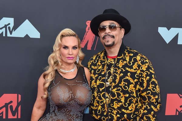 A atriz, modelo e dançarina norte-americana Coco Austin com o marido, o rapper e ator Ice-T (Foto: Getty Images)
