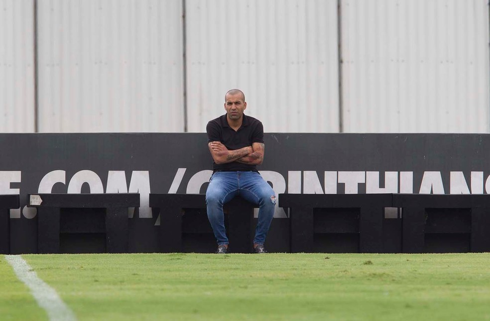 Emerson Sheik, gerente de futebol do Corinthians � Foto: Daniel Augusto Jr/Ag.Corinthians