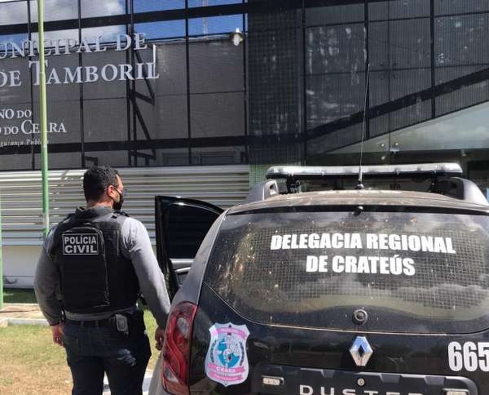A Delegacia de Crateús, da Polícia Civil do Ceará, foi a responsável pelas prisões. — Foto: Reprodução/Polícia Civil