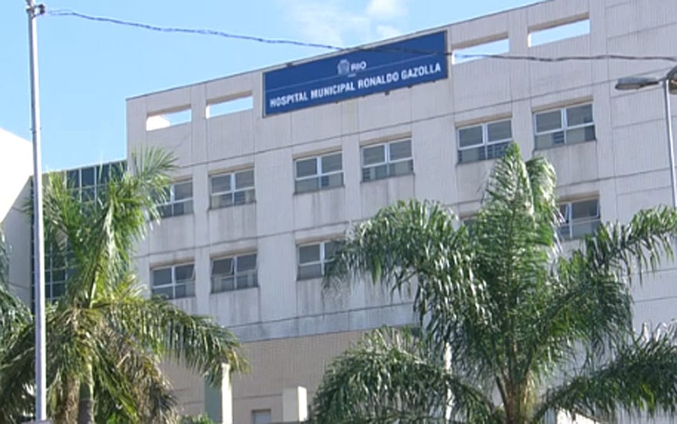 Hospital Ronaldo Gazolla é referência para pacientes de Covid-19 no Rio de Janeiro — Foto: Reprodução/TV Globo