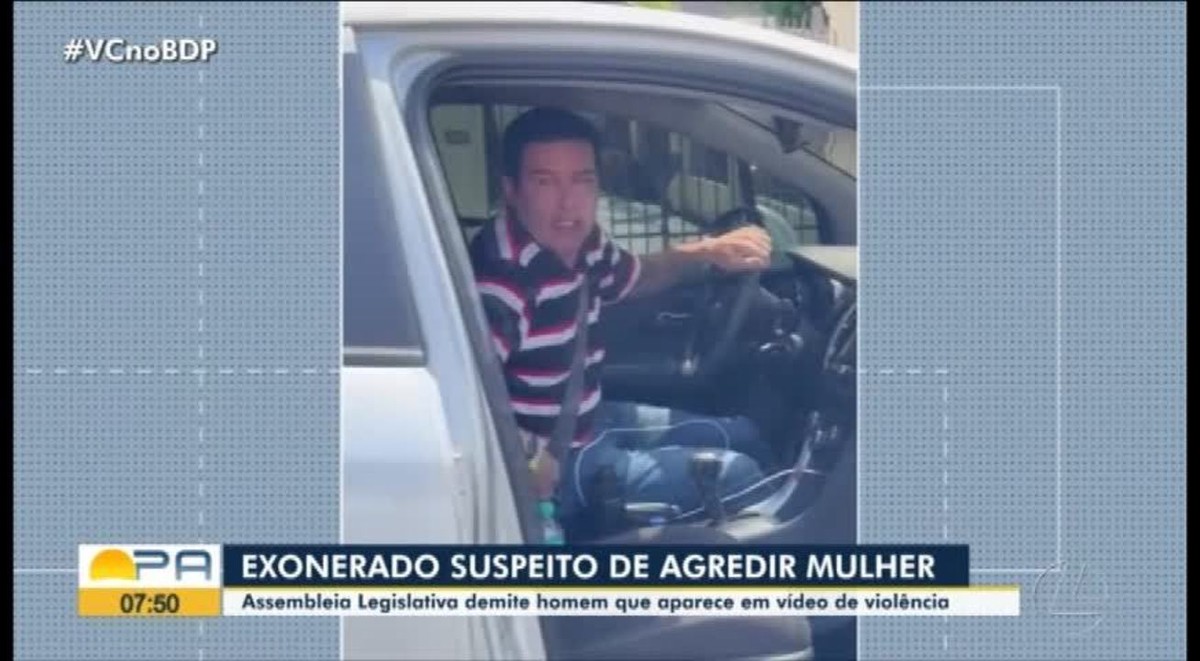 Alepa Exonera Homem Filmado Imobilizando Mulher Com Mata Leão Dentro De Carro Em Belém Pará G1 