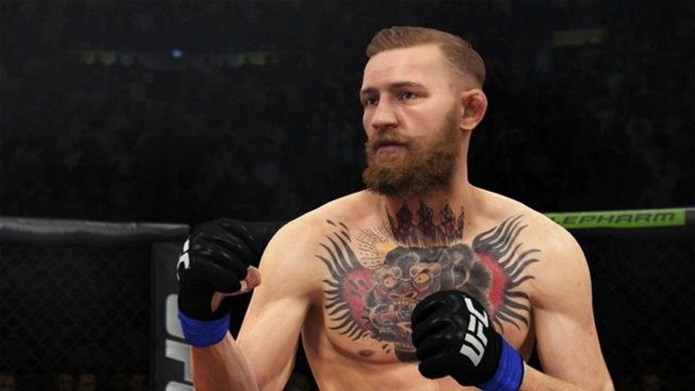 Conor McGregor exibe alguns de seus golpes em EA Sports UFC 2 (Foto: Reprodução/Softpedia)