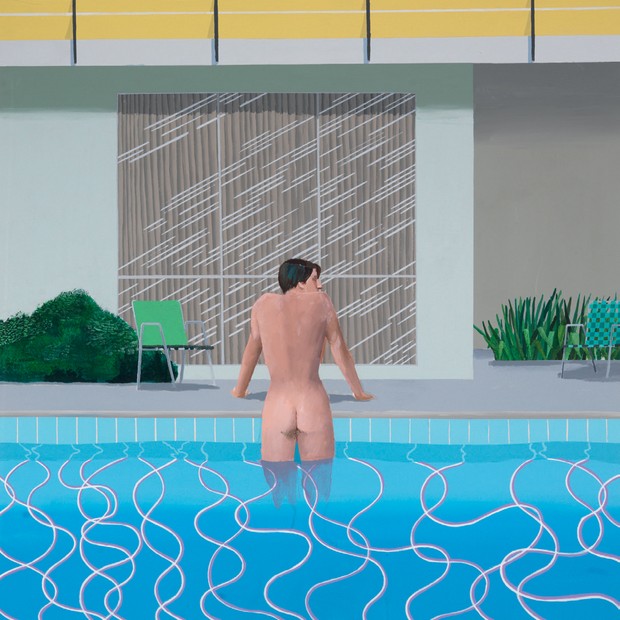 Peter Getting out of Nick’s Pool (1996) (Foto: © David Hockney , Richard Schmidt, Coleção Walker Art Gallery, Divulgação/Tate Britain)
