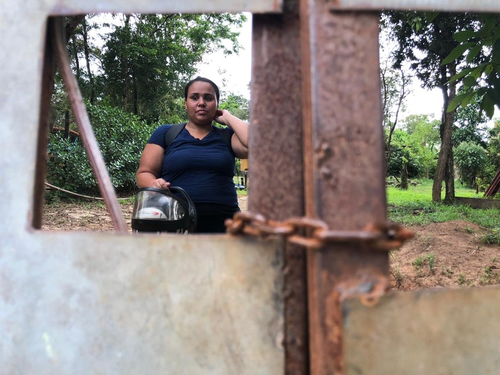 No Parque da Cachoeira moradores reclamam da perda da liberdade e da segurança — Foto: Raquel Freitas/G1