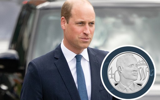 Príncipe William ganha moeda comemorativa em aniversário de 40 anos