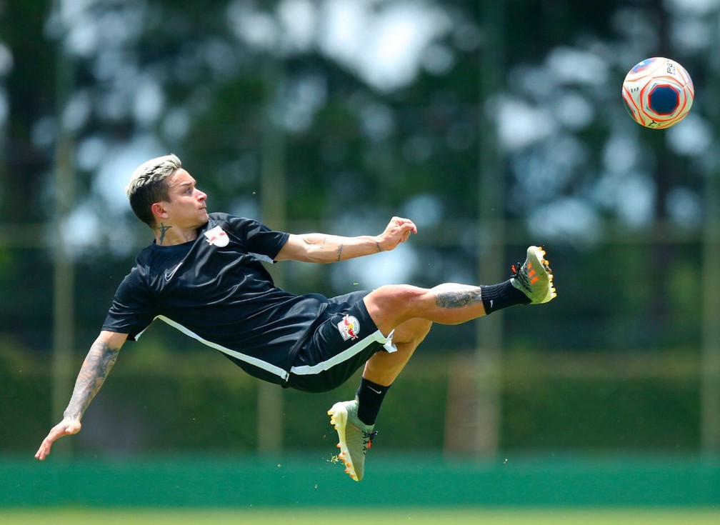 Artur, atacante anunciado pelo Bragantino — Foto: Ari Ferreira/CA Bragantino