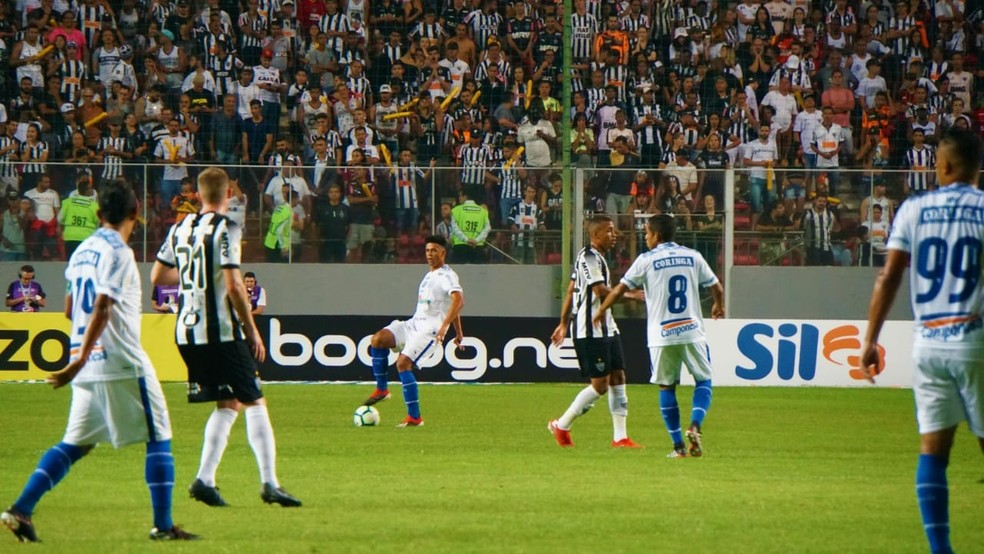 CSA foi goleado pelo Atlético-MG, no Independência — Foto: Matheus Pimenta/ASCOM CSA