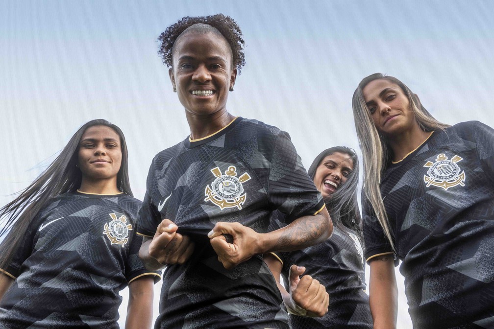 Nova camisa número dois do Corinthians — Foto: Divulgação/Nike