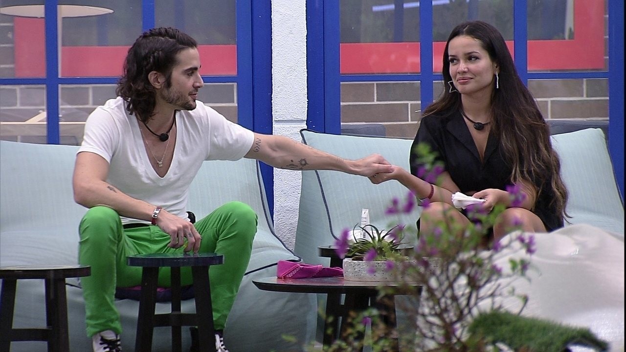BBB21: Juliette e Fiuk vivem flerte aberto no reality; veja trajetória do casal (Foto: Reprodução/TV Globo)