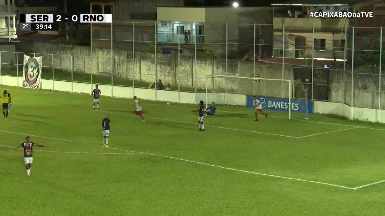 Gol de Piauí, do Real Noroeste, contra o Serra, pelo Capixaba 2023